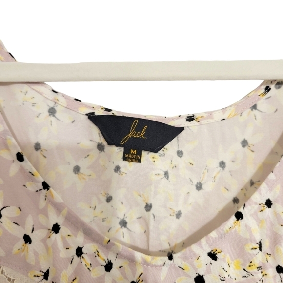 Jack Pink Daisy Boho Sleeveless Top - Picture 3 of 3